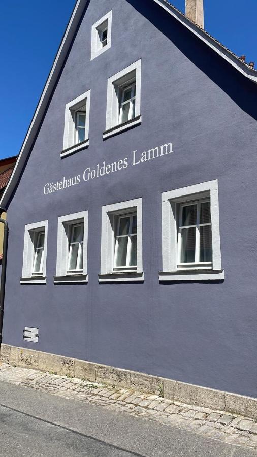 Gaestehaus Goldenes Lamm Rothenburg ob der Tauber Exteriér fotografie
